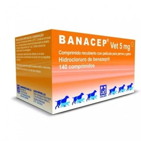 BANACEP Vet 5mg - 140 Comprimidos