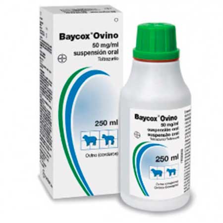 BAYCOX 5% OVINO 250 ML