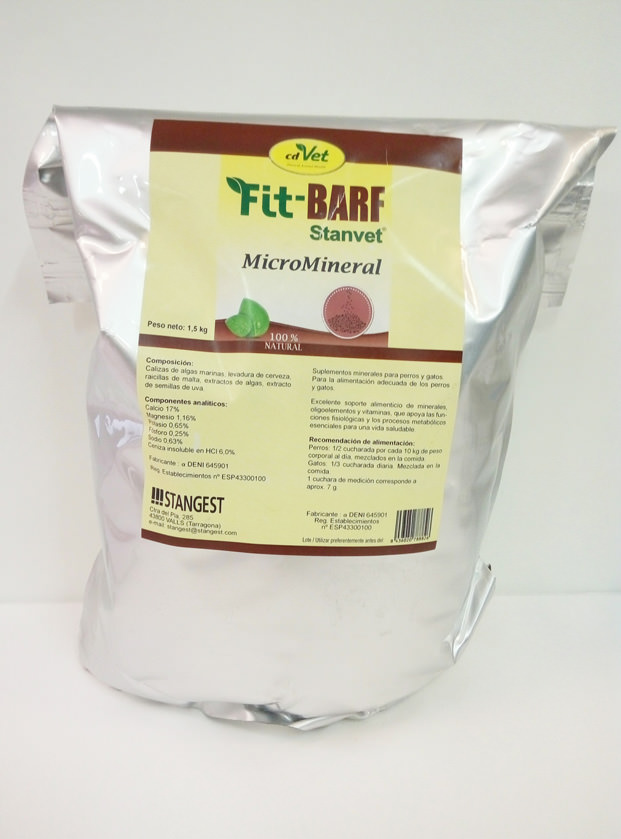 DIETA BARF MICROMINERAL 1.5kg