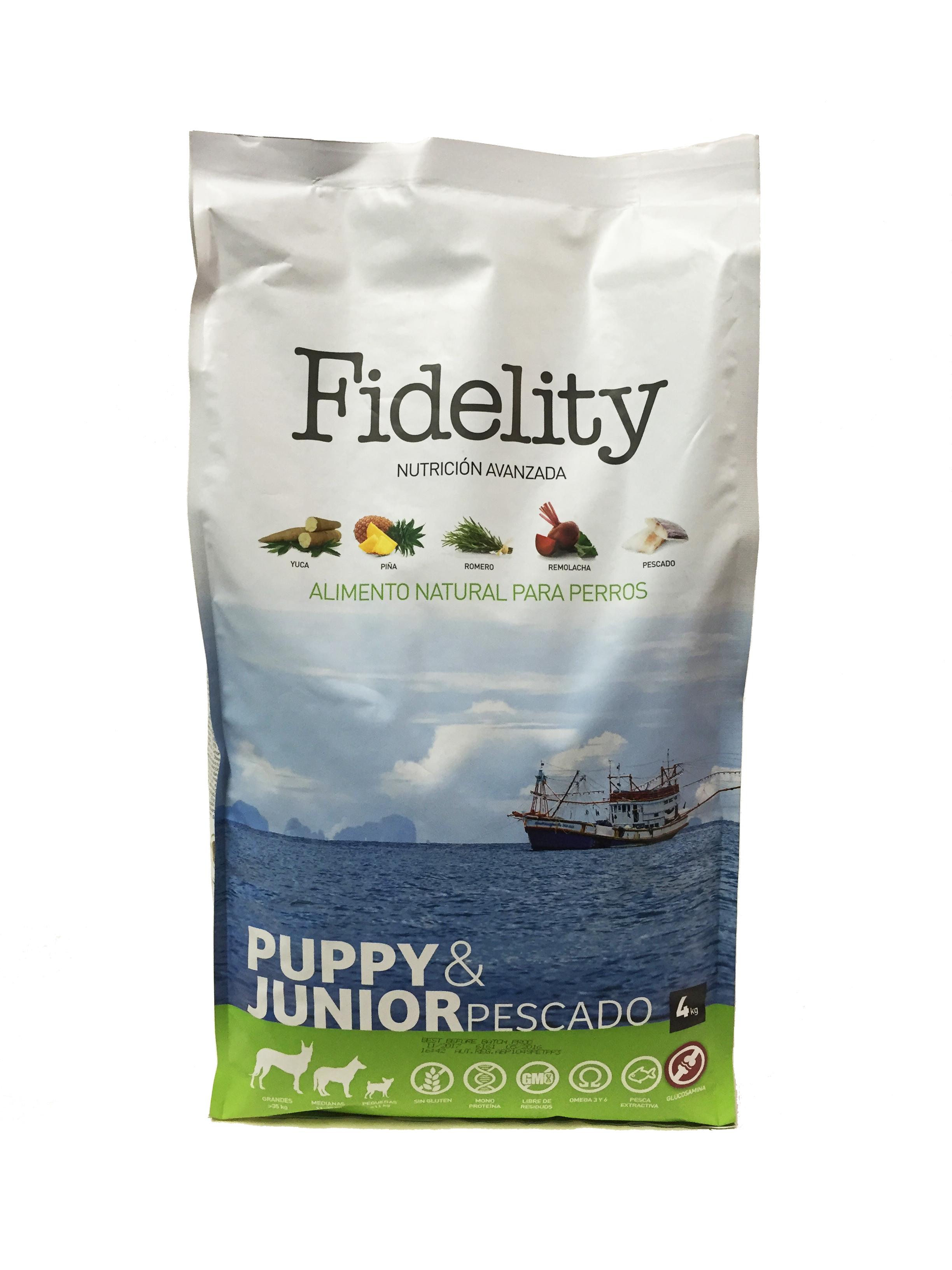 Fidelity Puppy Pescado 4kg