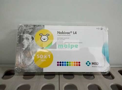 NOBIVAC L4 50 FRASCOS X 1 DOSIS