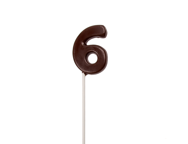 Numero chocolate 6