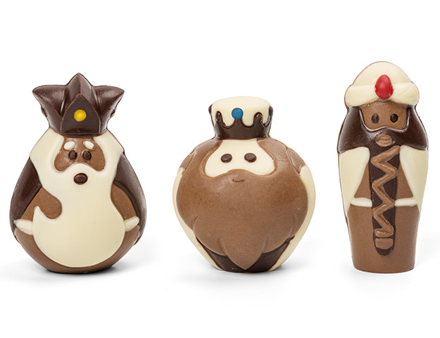 Figura choc el trio Mágico/cj 9 uds