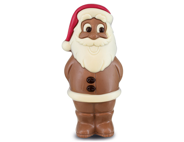 Figura choc. Papa Noel/cj 6 uds
