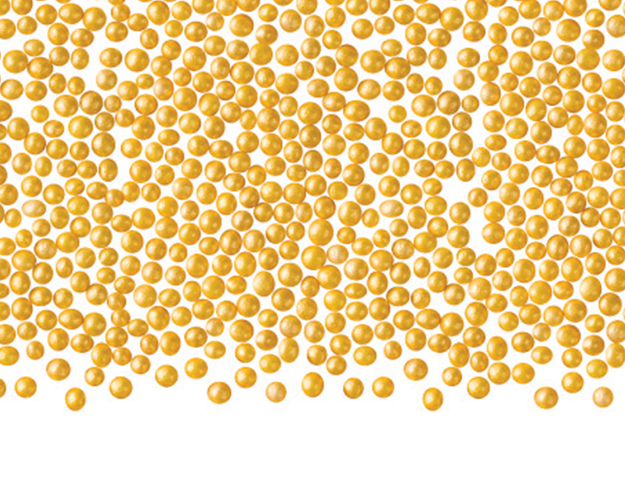 Mini perlas oro