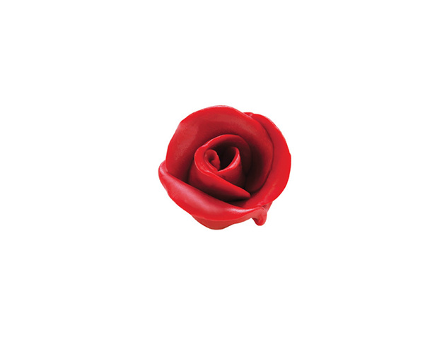 Rosa roja de chocolate 