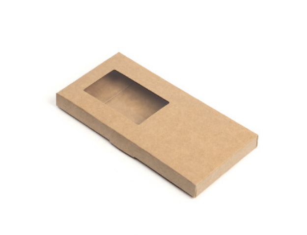 Sobre tableta kraft con ventana eco