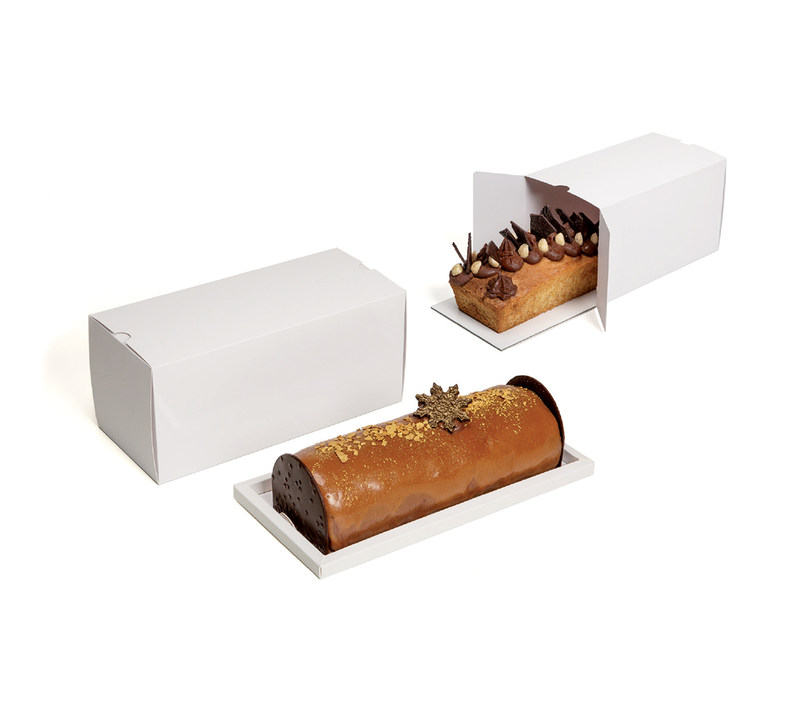 BoIte à gâteau blanche 200x110x110/pq.50u