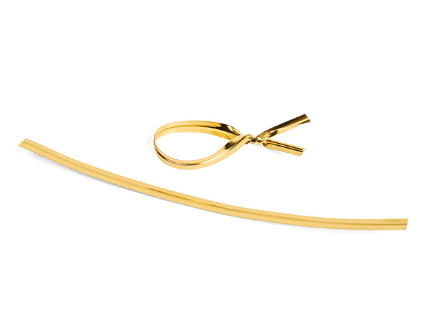 Twistband oro 120mm /cj 1000 ud