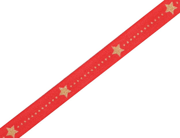 Cinta camino estelar rojo  