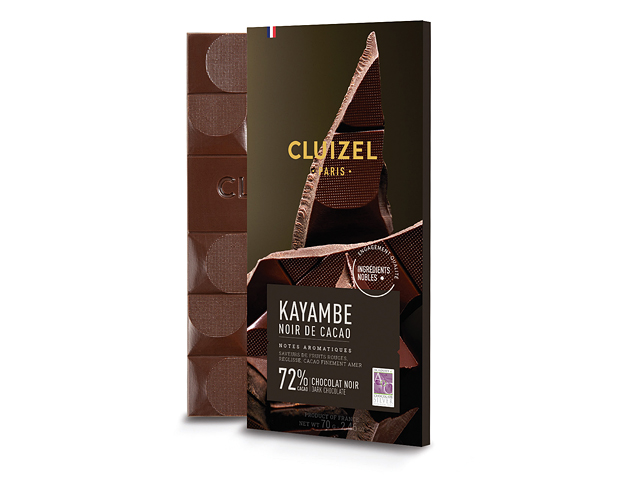 Kayambe noir de  cacao  72%
