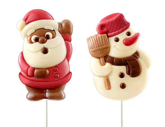 Piruleta choc Ho ho ho/cj 24 ud