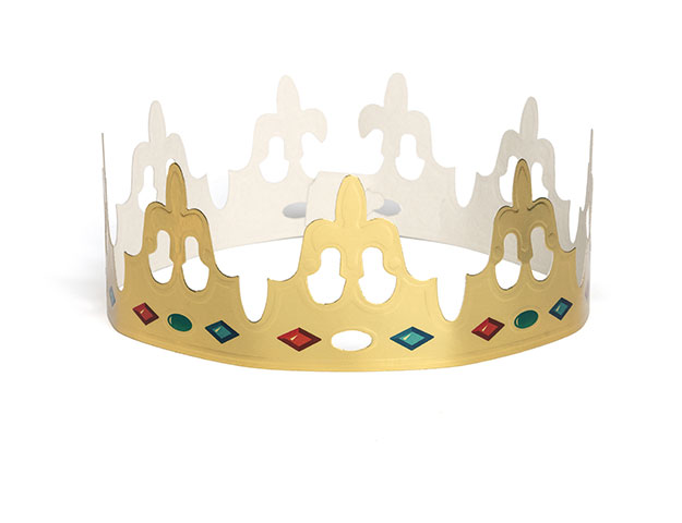 Corona princesa piedras preciosas 