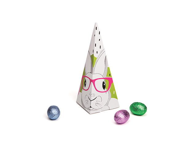 Cono temático Hipster Bunny