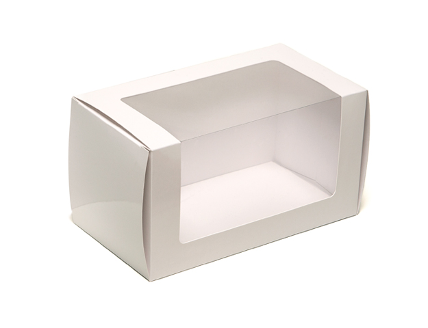 Boîte cake visión blanc av/fenêtre 200x200x110/pq.100u